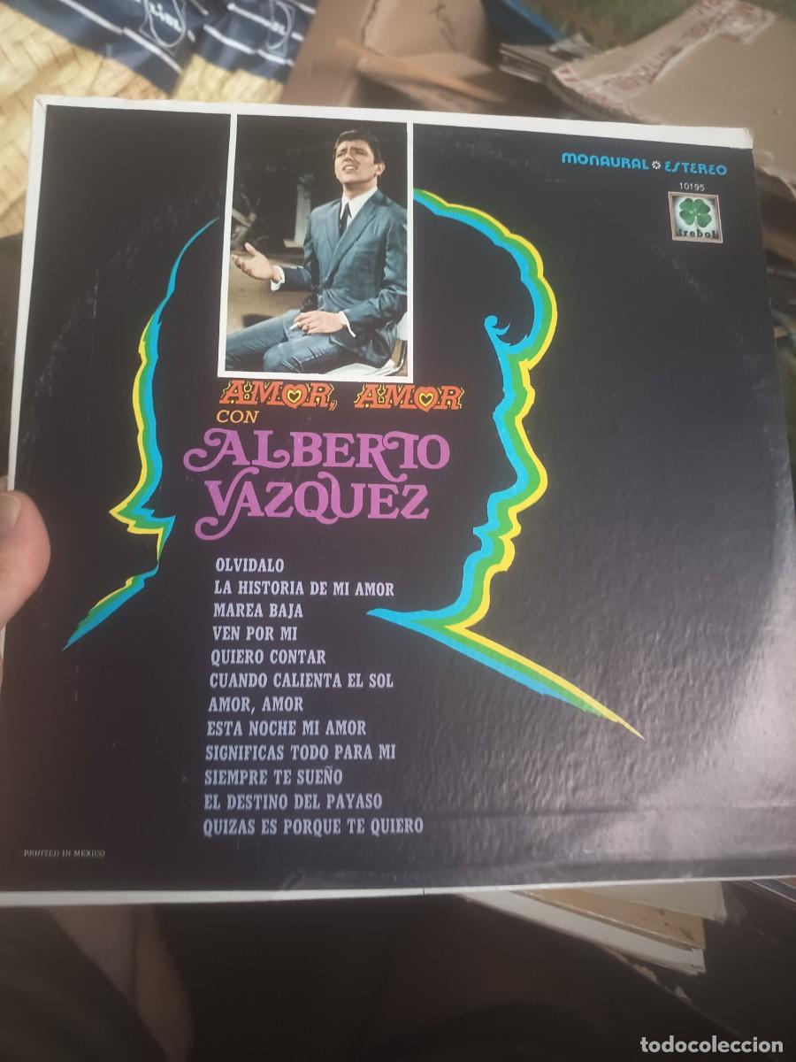 Discos de vinilo: LP ,ALBERTO VAZQUEZ ,( MEXICO)