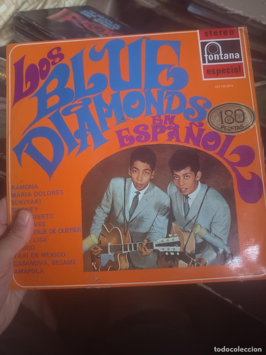 Discos de vinilo: LP , LOS BLUE DIAMONDS EN ESPA&Ntilde;OL