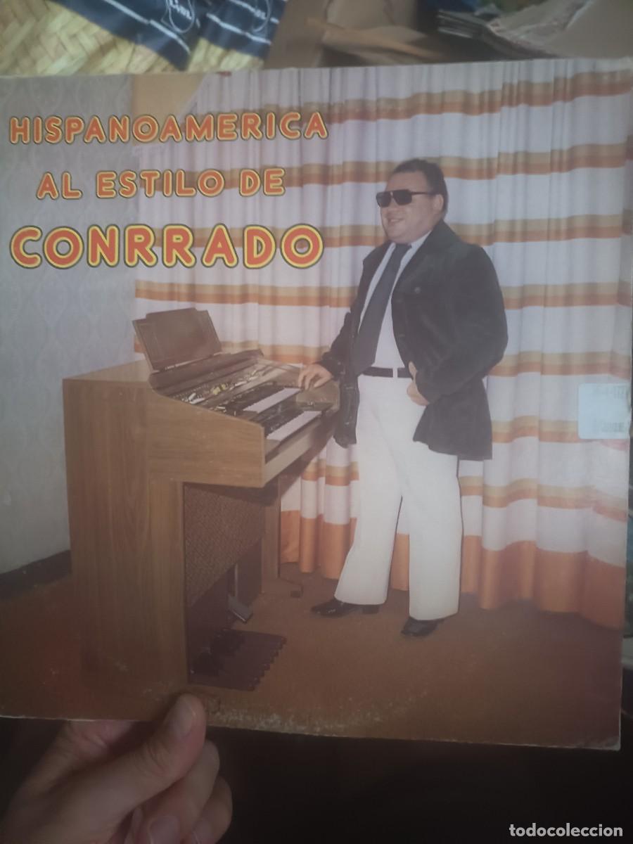 Discos de vinilo: LP ,HISPANOAMERICA AL ESTILO CONRRADO,( Venezuela)