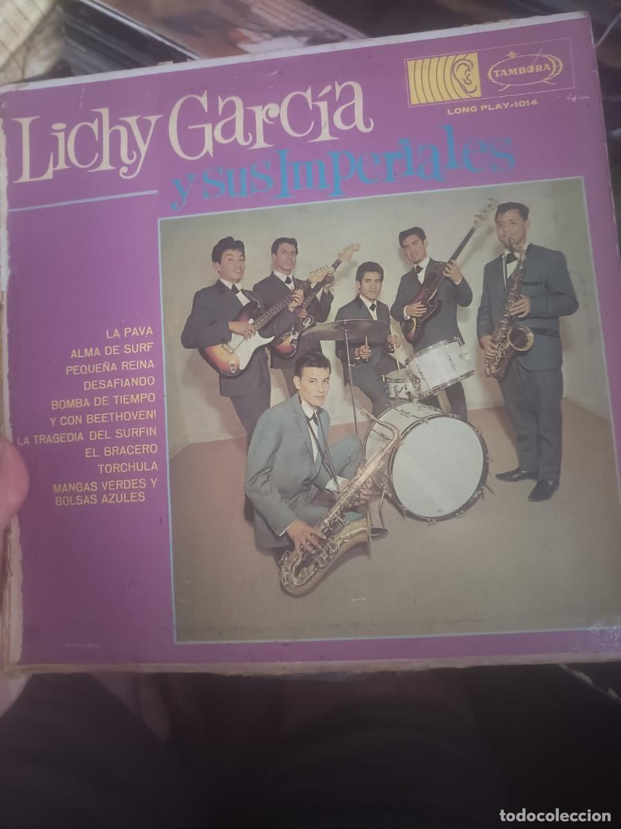 Discos de vinilo: LP ,LICHY GARCIA Y SUS IMPERIALES,( M&eacute;xico)
