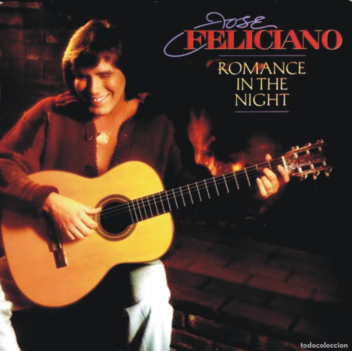 Discos de vinilo: Jose Feliciano* &ndash; Romance In The Night 1983 LP 33 RPM