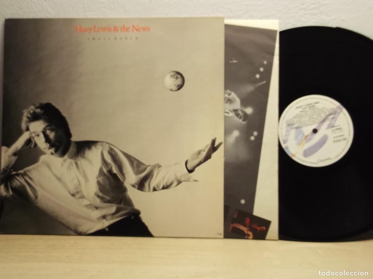 Discos de vinilo: Huey Lewis & The News -Small World LP 1988 SPAIN