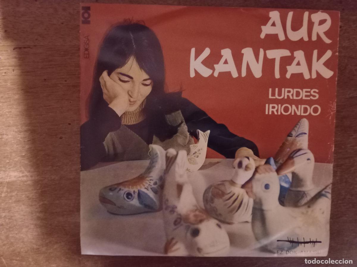 Discos de vinilo: Lourdes Iriondo - aur kantak