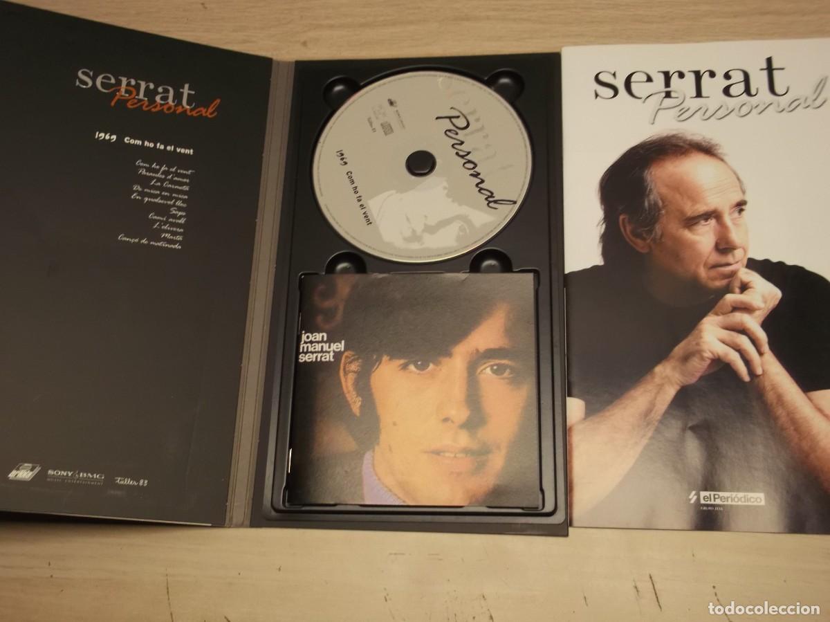 Discos de vinilo: COM HO FA EL VENT 1969 JOAN MANUEL Serrat &ndash; PERSONAL - LIBRETO + CD - Foto 2