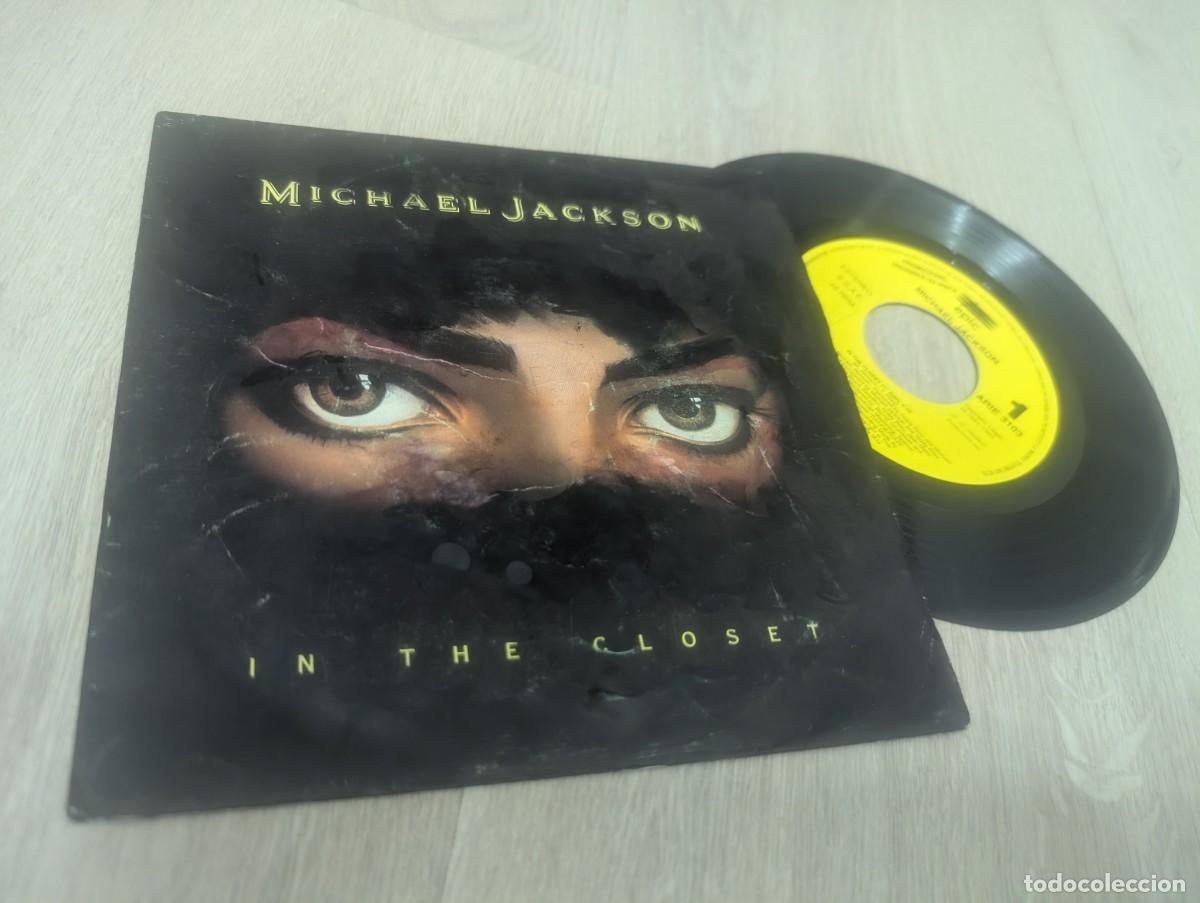Discos de vinilo: MICHAEL JACKSON - IN THE CLOSET ..SINGLE DE 1992 - PROMOCINAL SOBRE SU GIRA ESPA&Ntilde;OLA - EPIC
