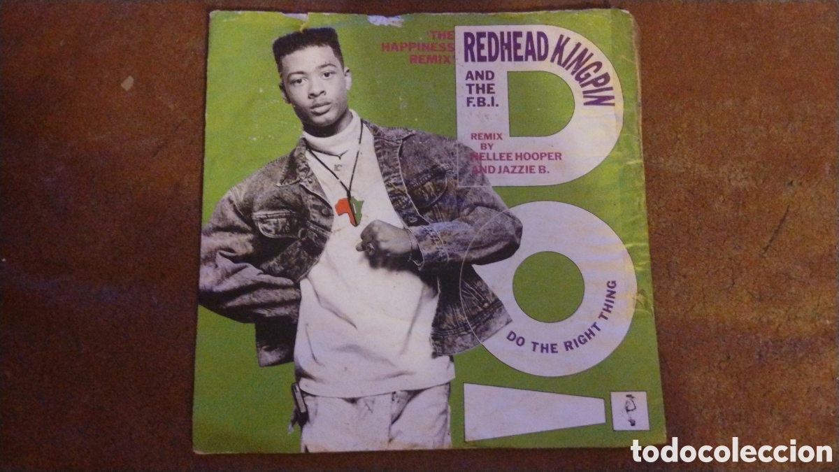 Discos de vinilo: READHEAD KINGPIN & THE F.B.I-DO THE RIGHT RIGHT THING-SINGLE-10RECORDS/GERMANY-KSA