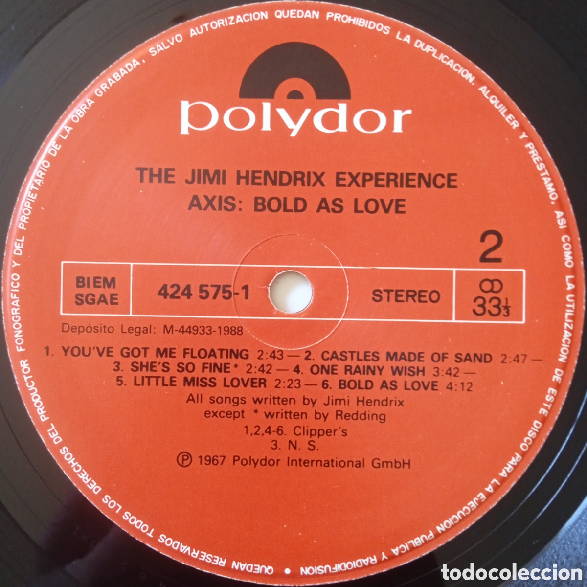 Discos de vinilo: Disco de vinilo The Jimi Hendrix Experience - Foto 4