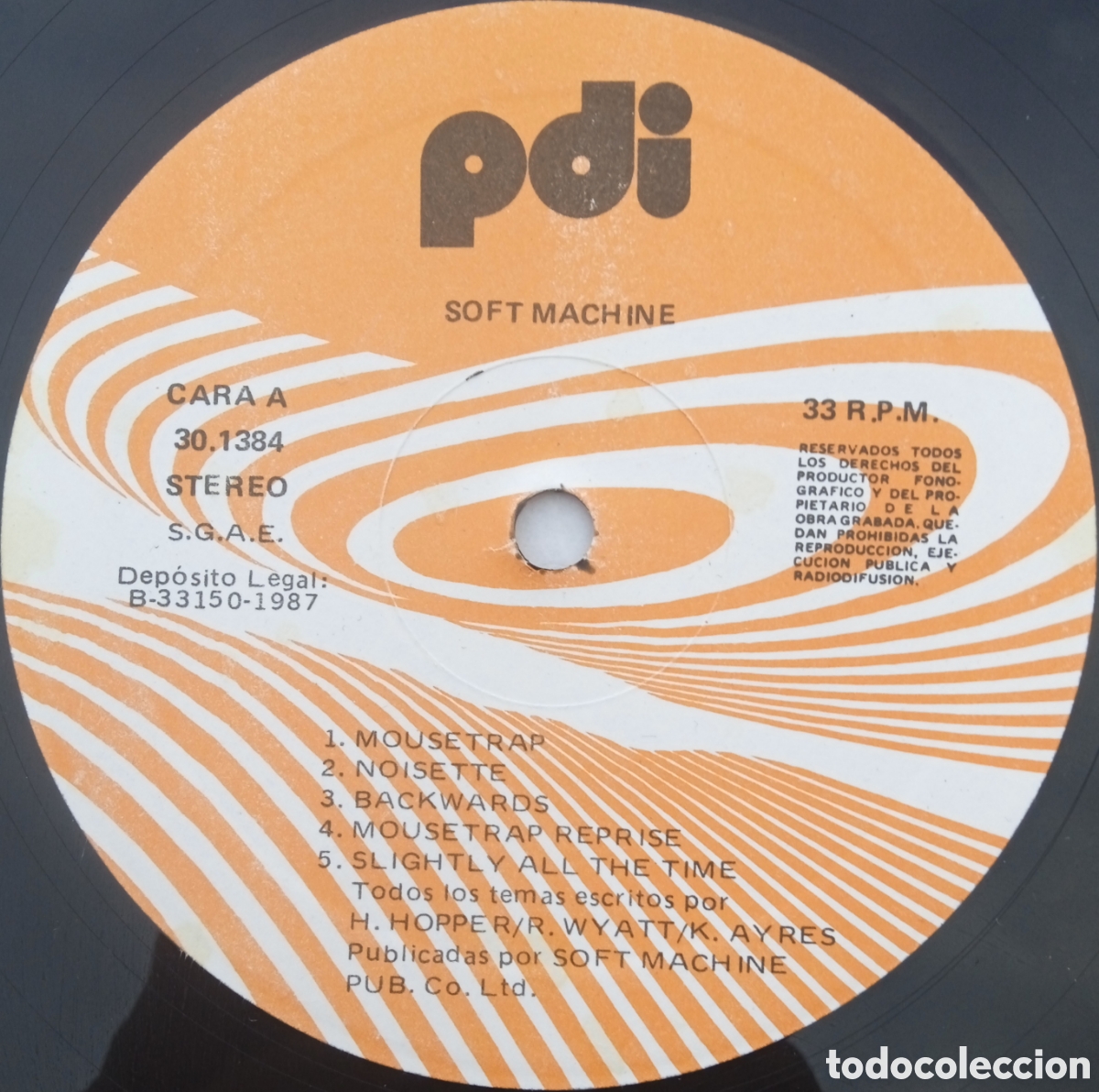 Discos de vinilo: Disco de vinilo Soft Machine - Foto 3