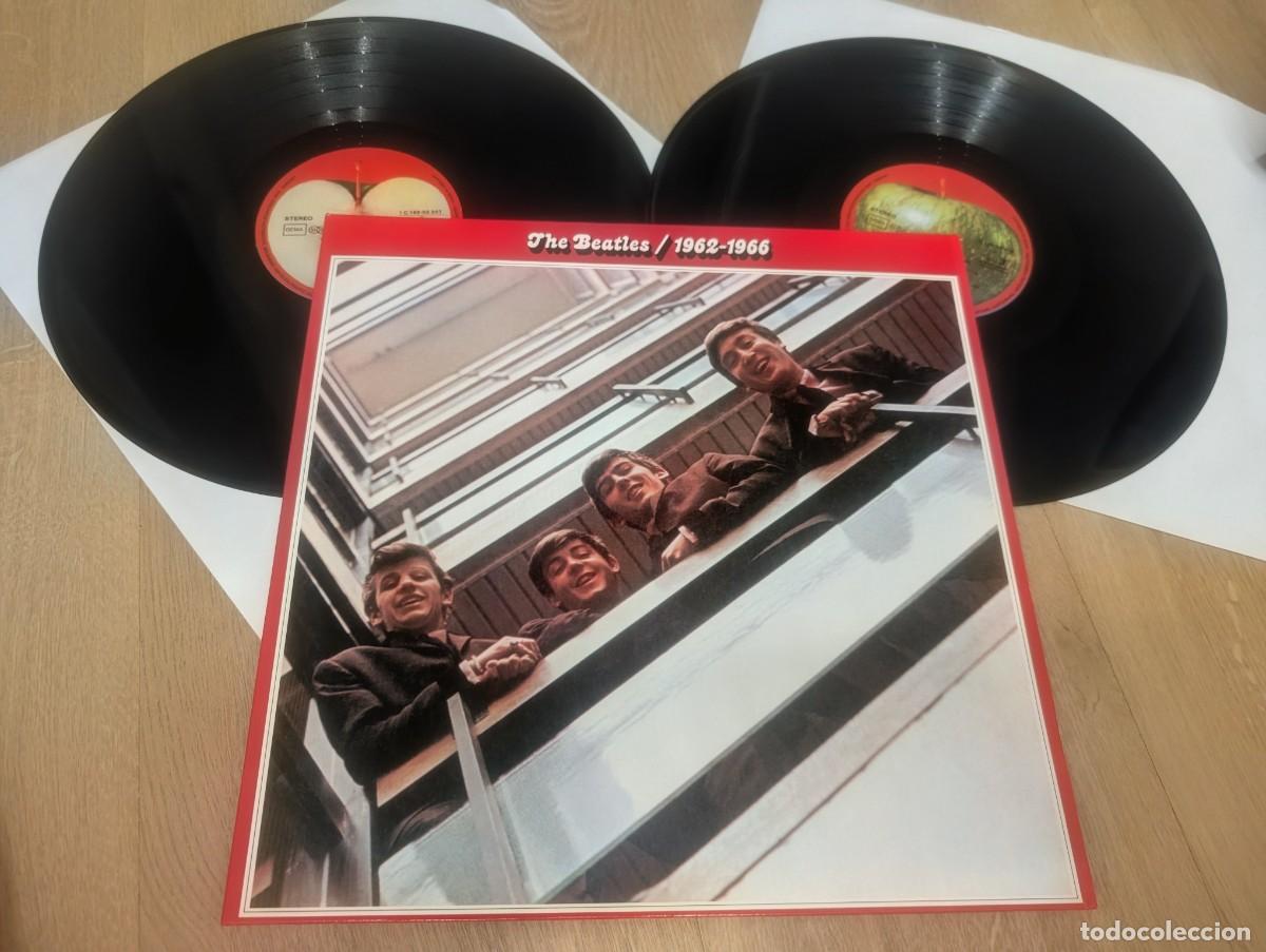 Discos de vinilo: THE BEATLES /1962-1966 .. 2 LP&acute;S CARPETA ABIERTA ORIGINAL DE 1973 - REEDICION - GERMANY - NUEVO