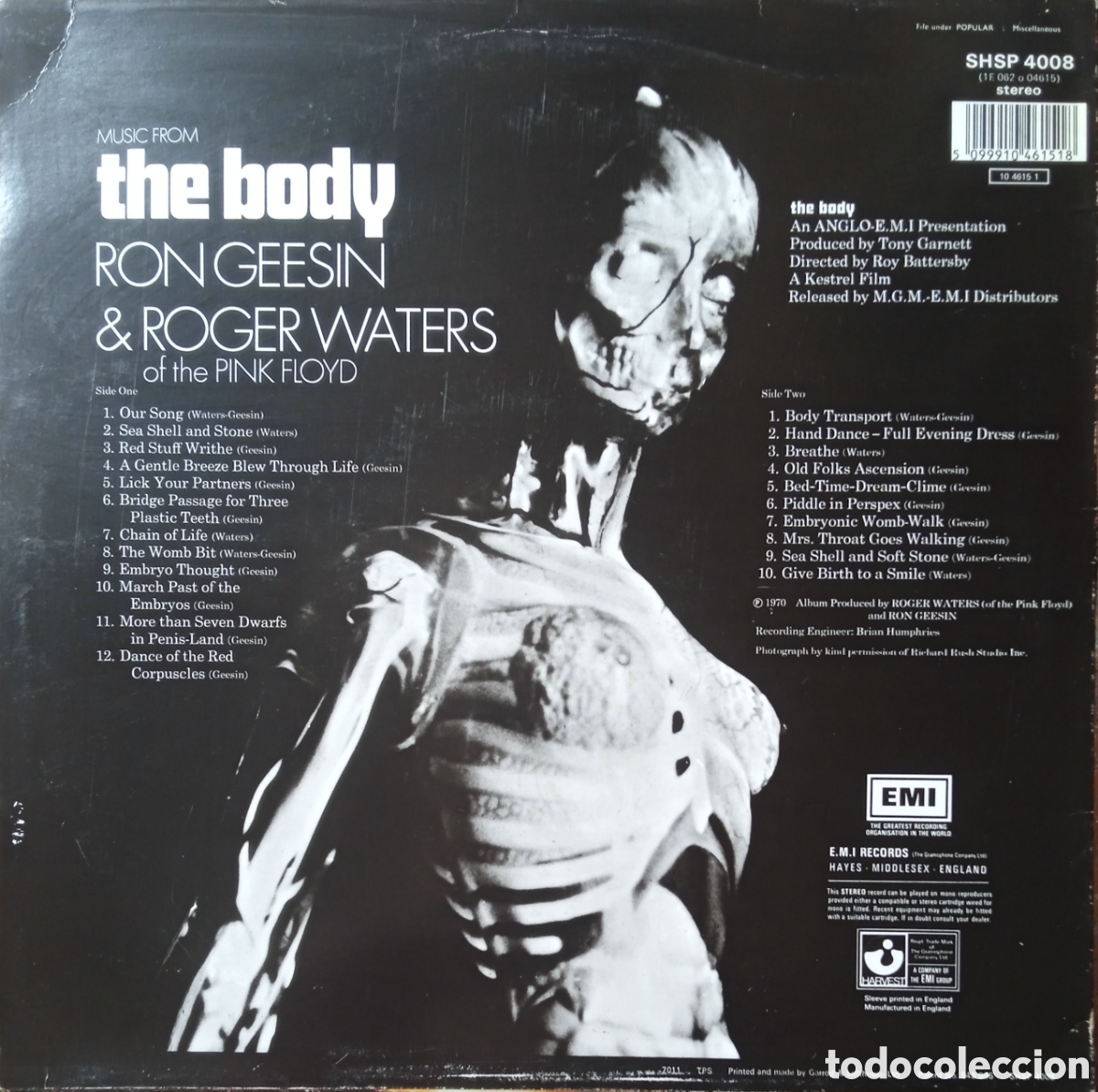 Discos de vinilo: Disco de vinilo Ron Geesin & Roger Waters - Foto 2