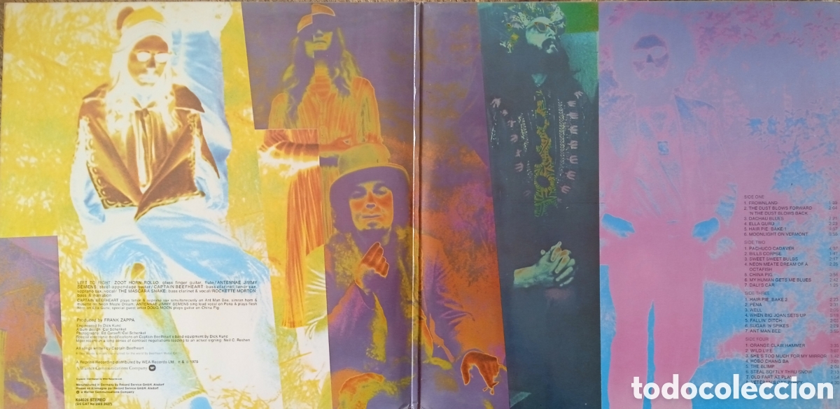 Discos de vinilo: Disco de vinilo Captain Beefheart & His Magic Band - Foto 3