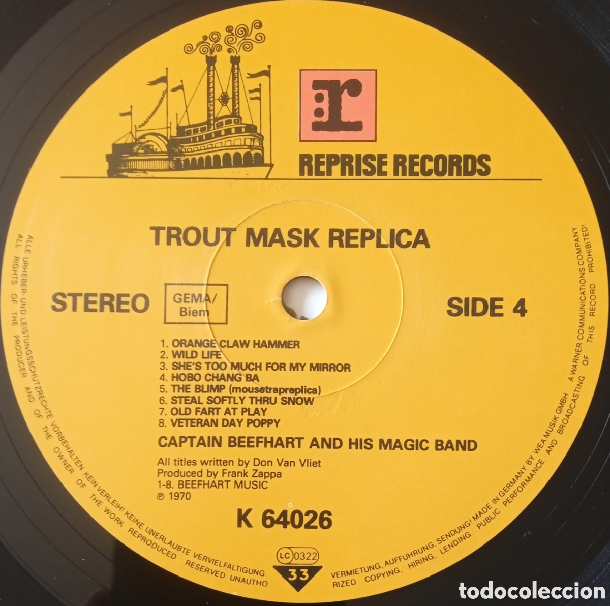 Discos de vinilo: Disco de vinilo Captain Beefheart & His Magic Band - Foto 7