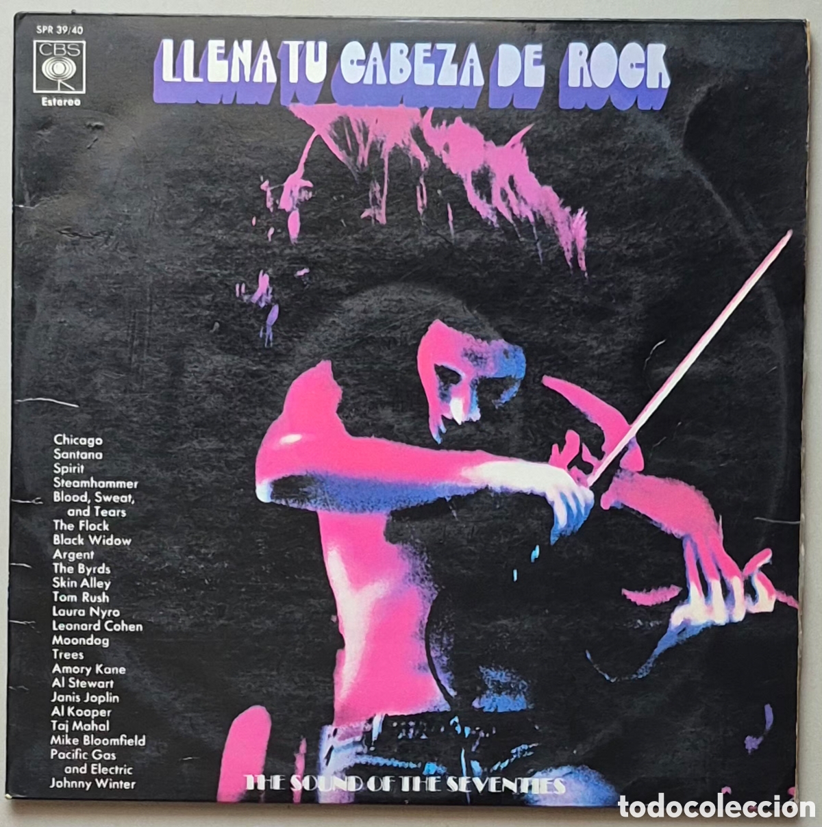 Discos de vinilo: LP X 2 DISCOS - LLENA TU CABEZA DE ROCK - 1970 ESPA&Ntilde;A