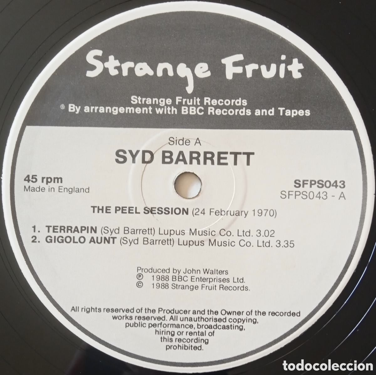 Discos de vinilo: Disco de vinilo Syd Barrett (EP) - Foto 4
