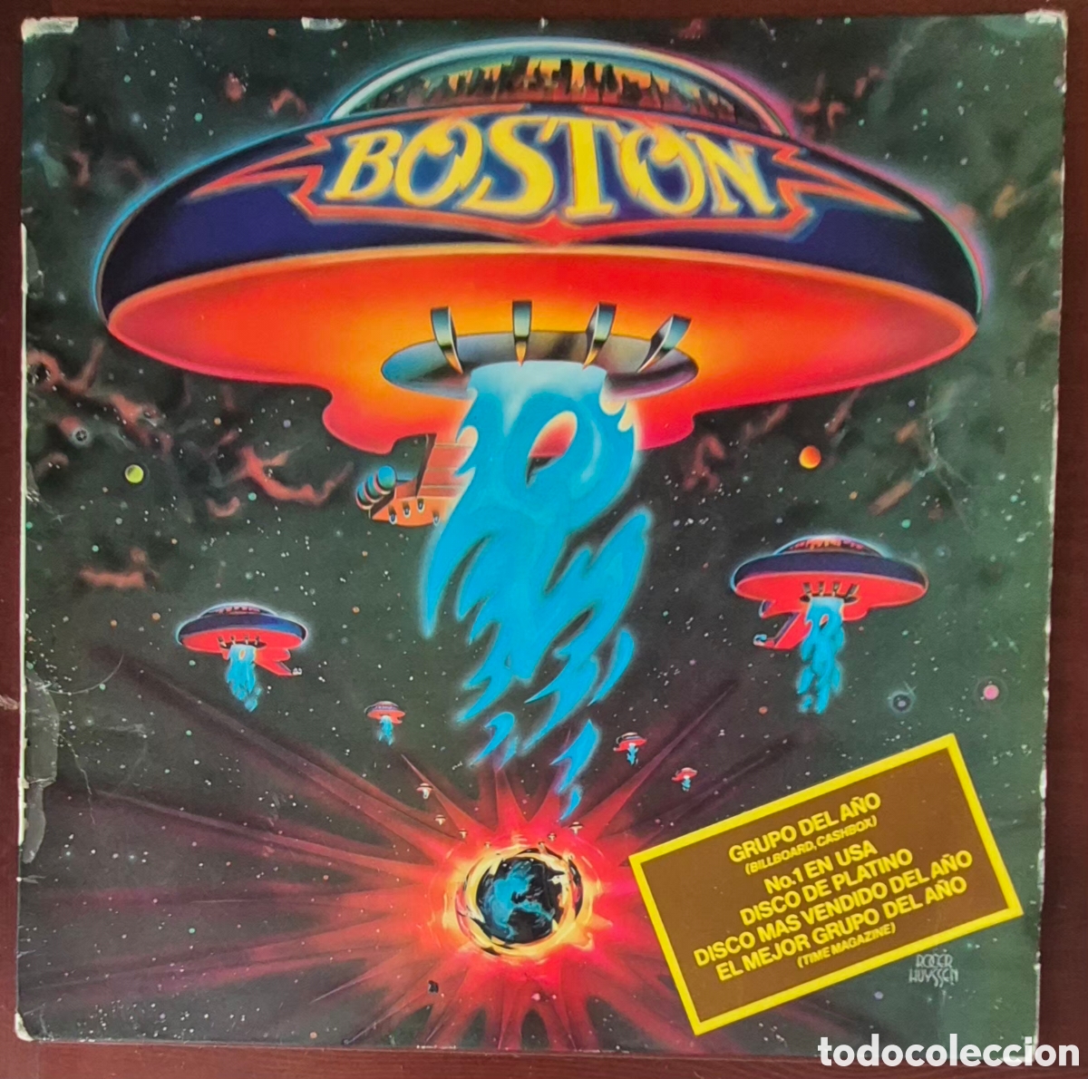 Discos de vinilo: LP - BOSTON - BOSTON - 1976 ESPA&Ntilde;A