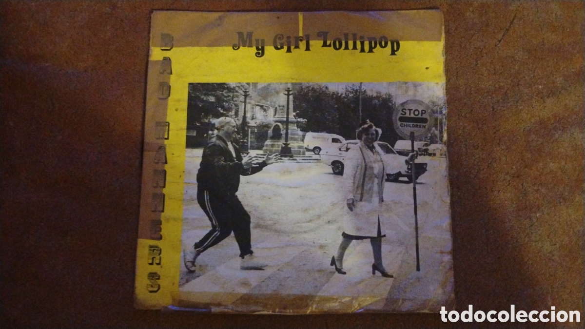 Discos de vinilo: BAD MANNERS-MY GIRL LOLLIPOP-SINGLE-MAGNET/UK-KSA