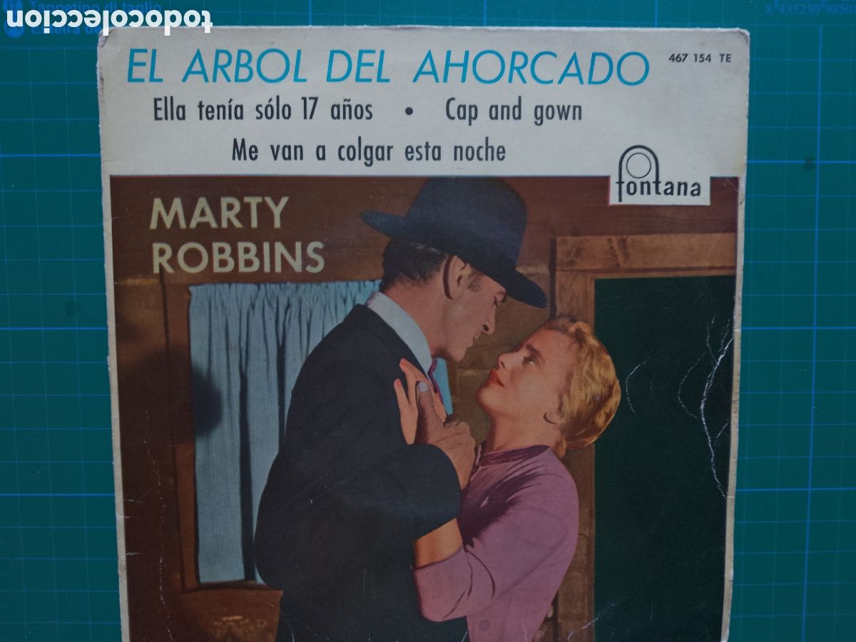 Discos de vinilo: MARTY ROBBINS . EL ARBOL DEL AHORCADO