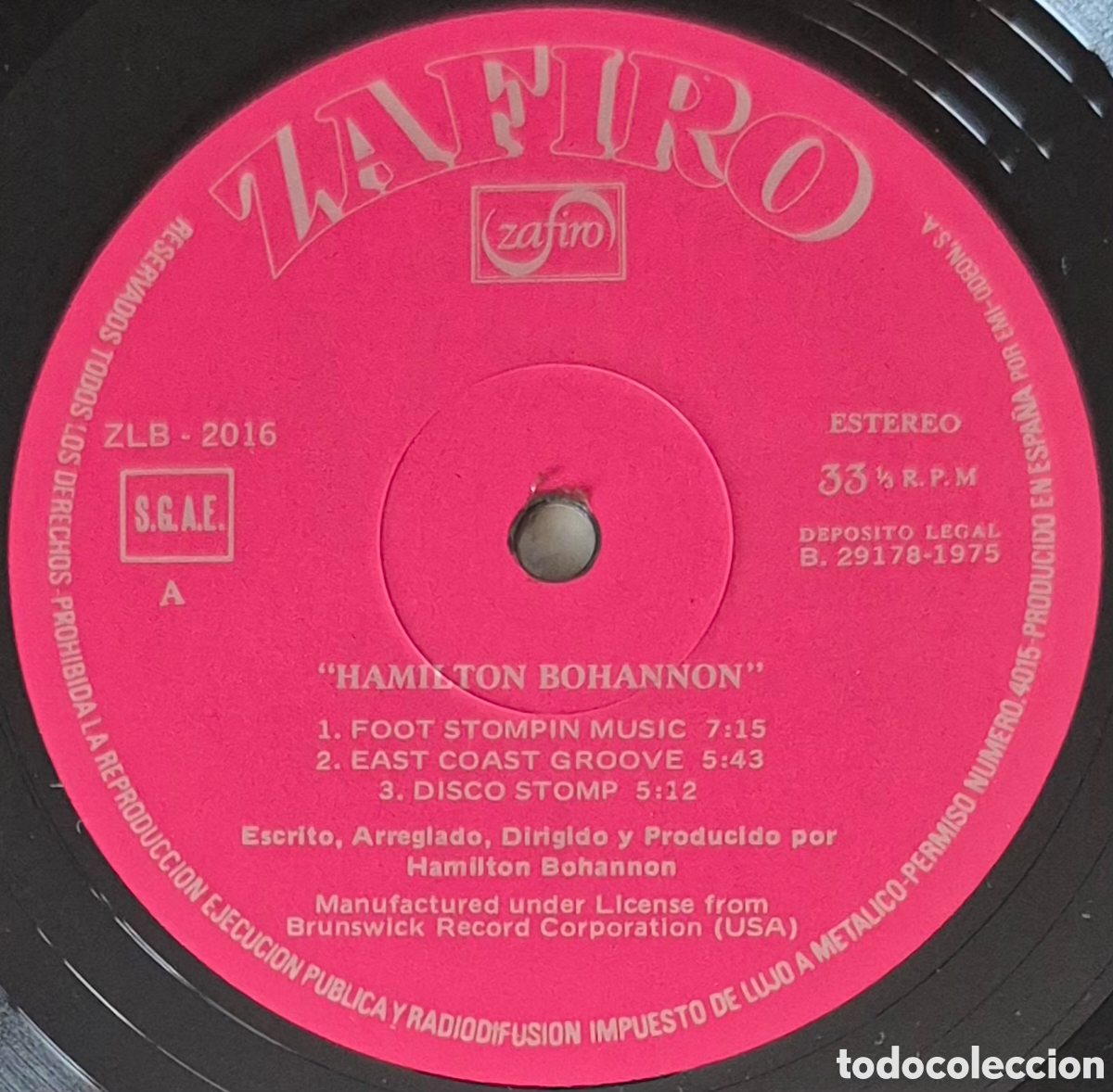 Discos de vinilo: LP - BOHANON - INSIDES OUT - 1975 ESPA&Ntilde;A - Foto 3
