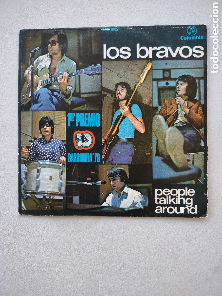 Discos de vinilo: Los Bravos Single 1970