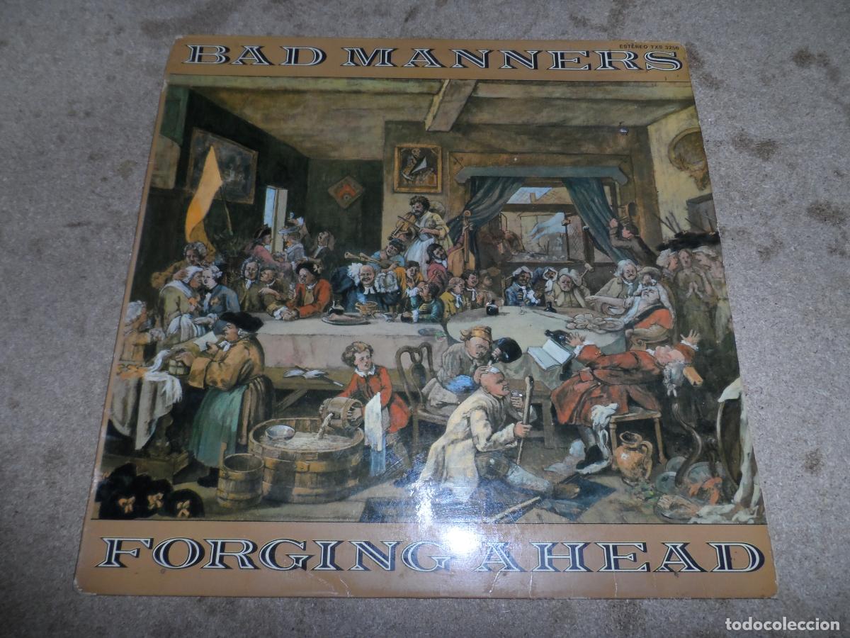 Discos de vinilo: BAD MANNERS - FORGING AHEAD (SPAIN 1982)