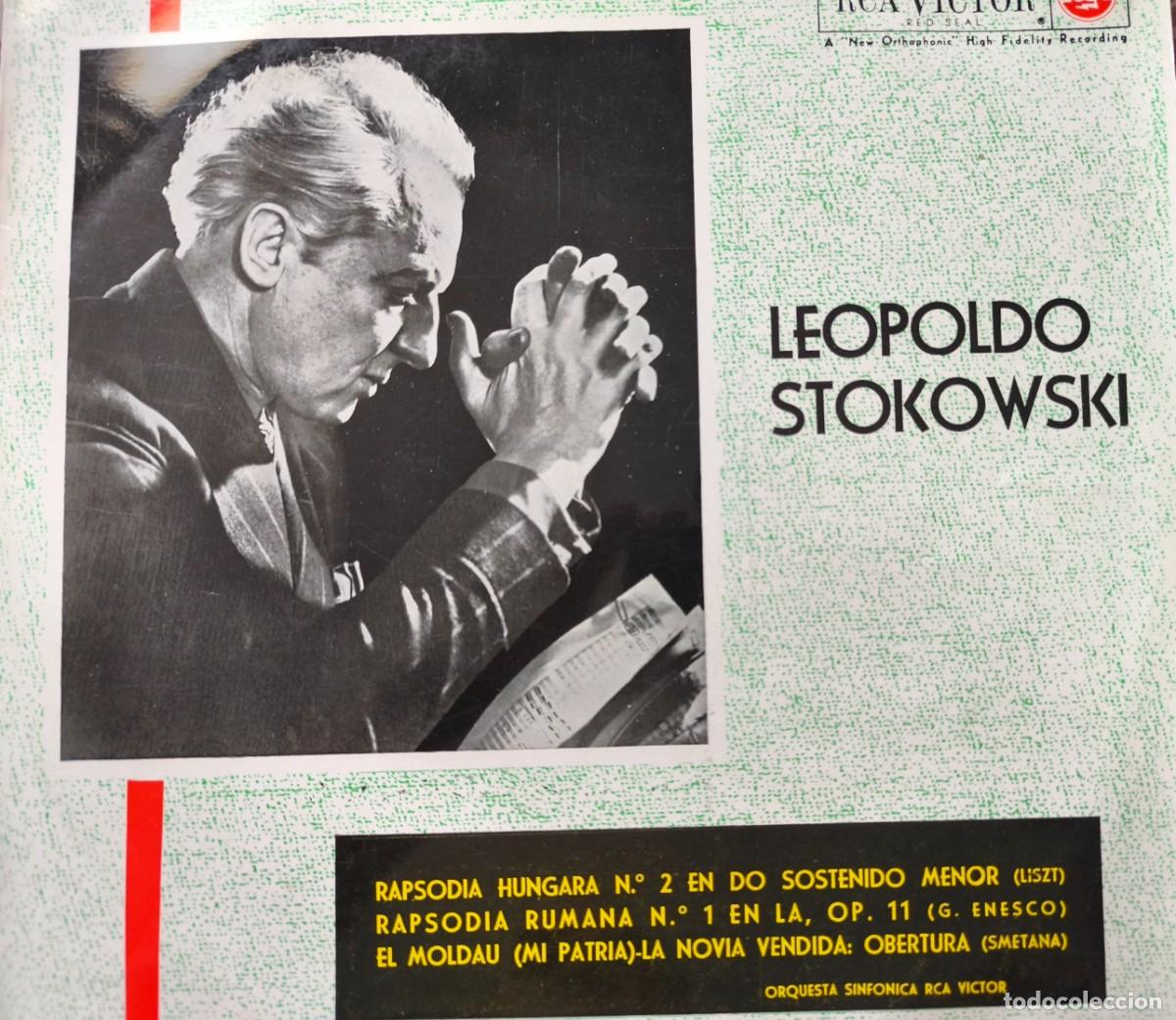Discos de vinilo: Leopoldo Stokowski y la Orquesta Sinf&oacute;nica RCA Victor