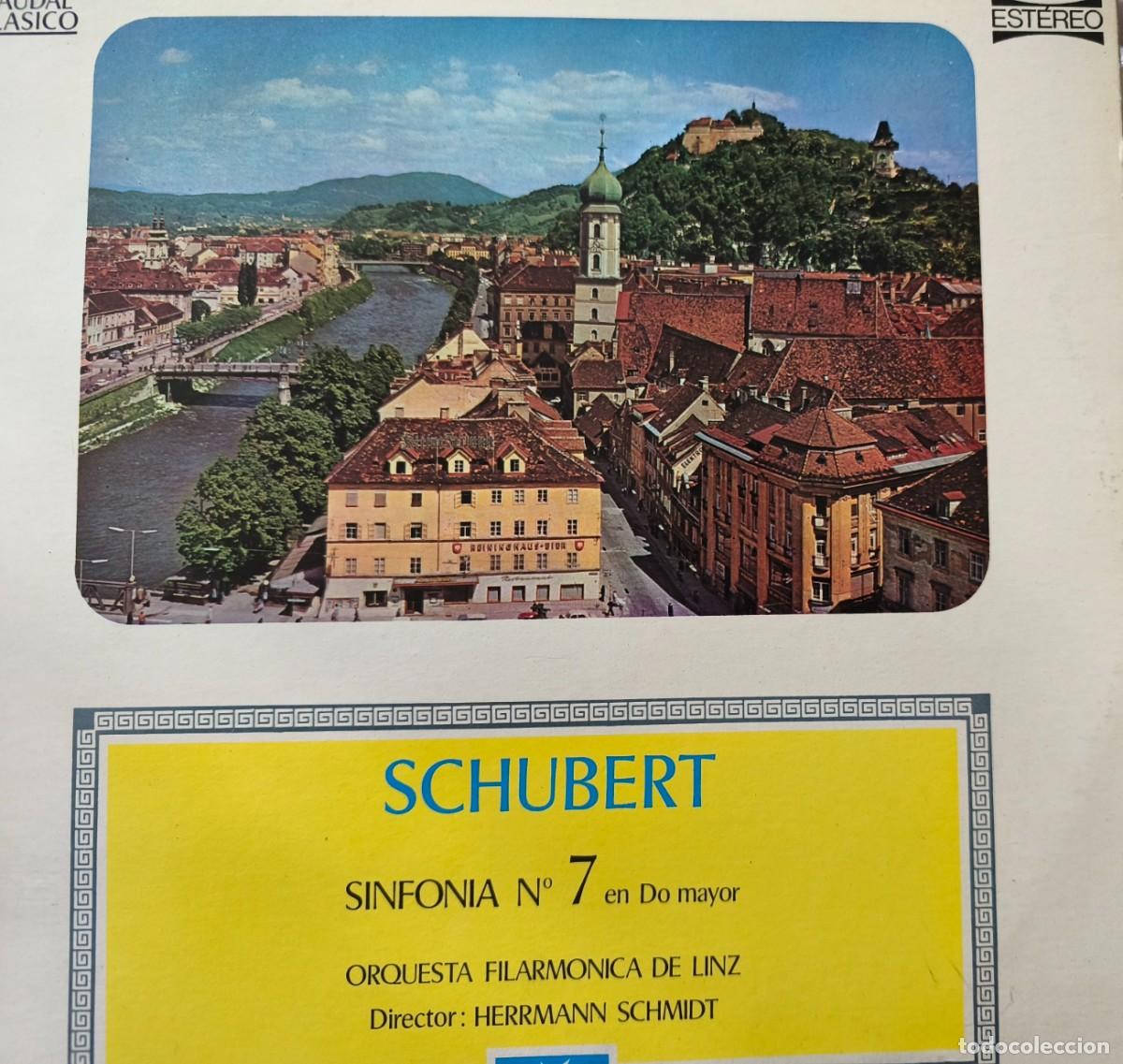 Discos de vinilo: Franz Schubert: Sinfon&iacute;a n.&ordm; 7 en do mayor, D. 944
