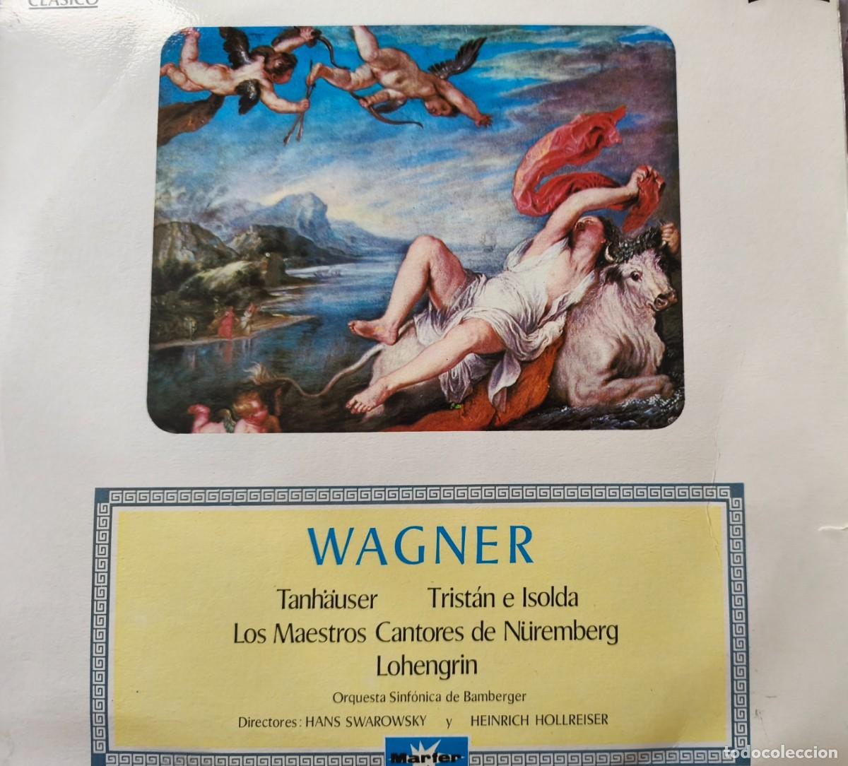 Discos de vinilo: Orquesta Sinf&oacute;nica de Bamberg: Richard Wagner
