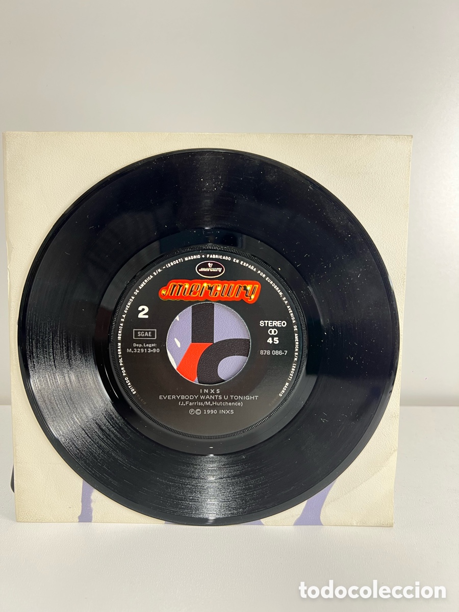 Discos de vinilo: INXS (SN) SUICIDE BLONDE A&Ntilde;O &ndash; 1990 - Foto 4