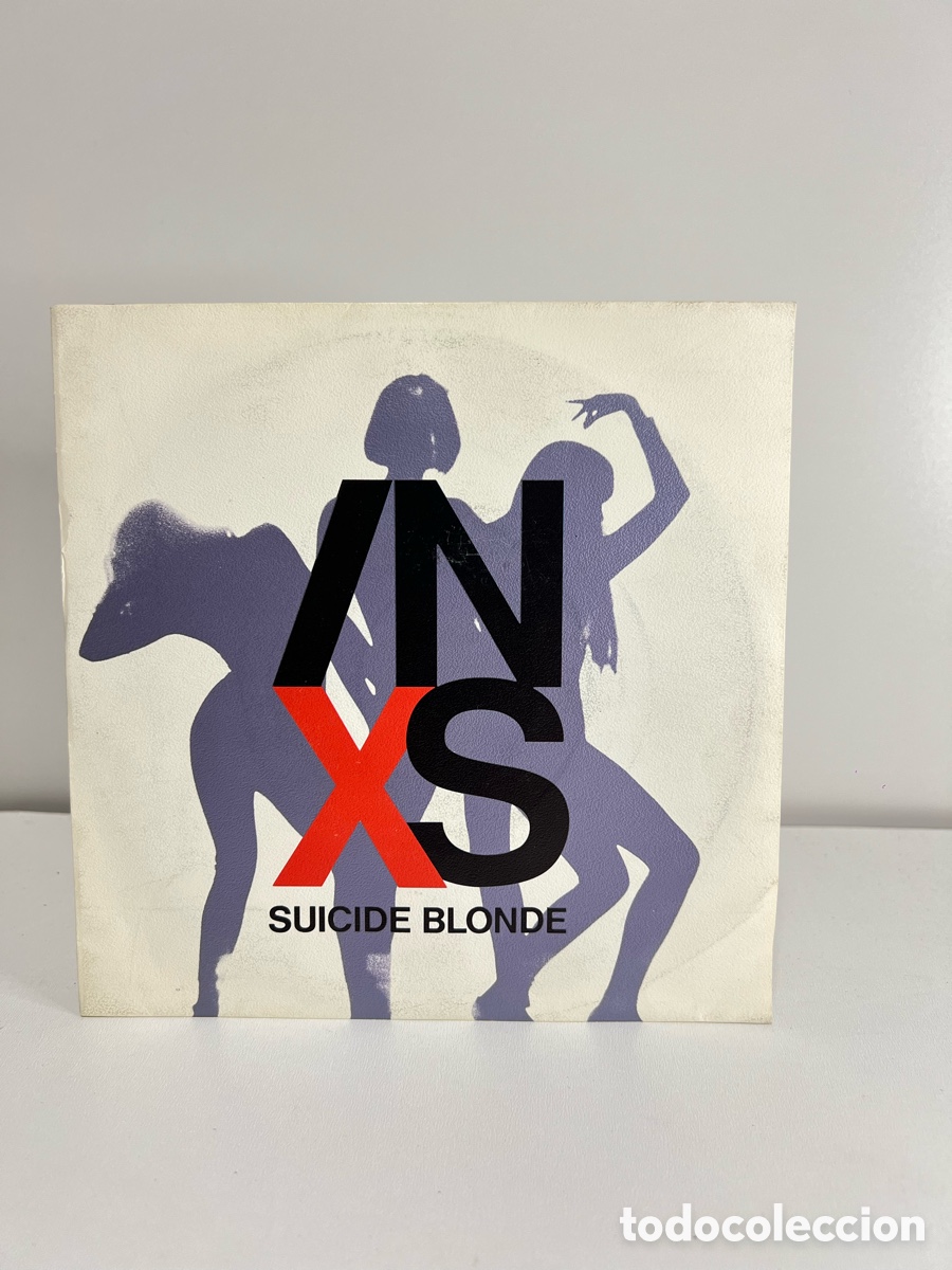 Discos de vinil: INXS (SN) SUICIDE BLONDE A&Ntilde;O &ndash; 1990