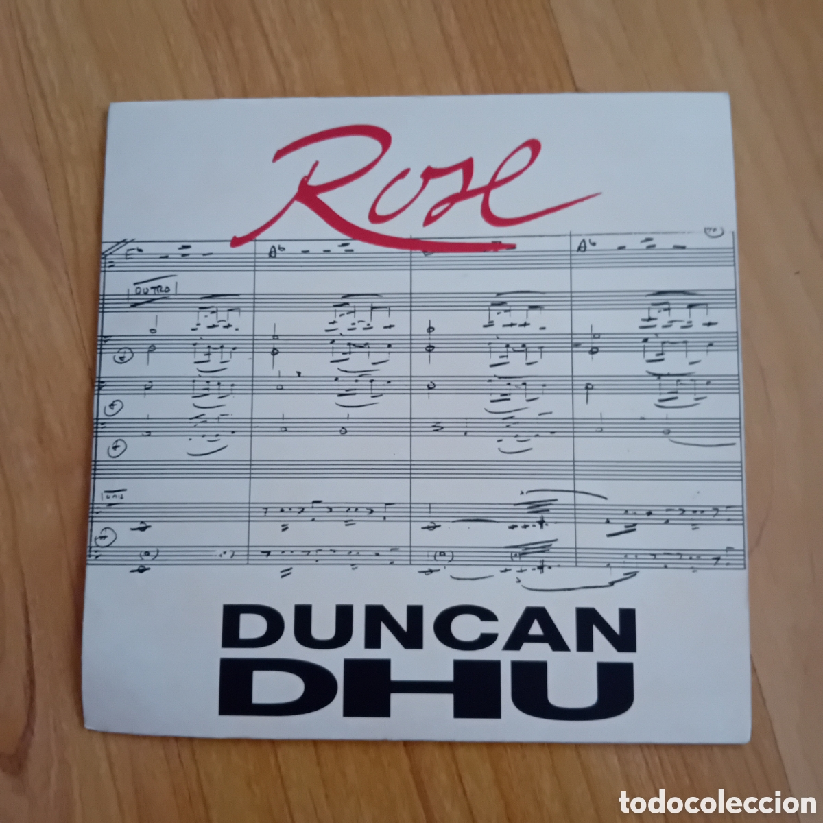 Discos de vinilo: DUNCAN DHU. ROSE. SINGLE
