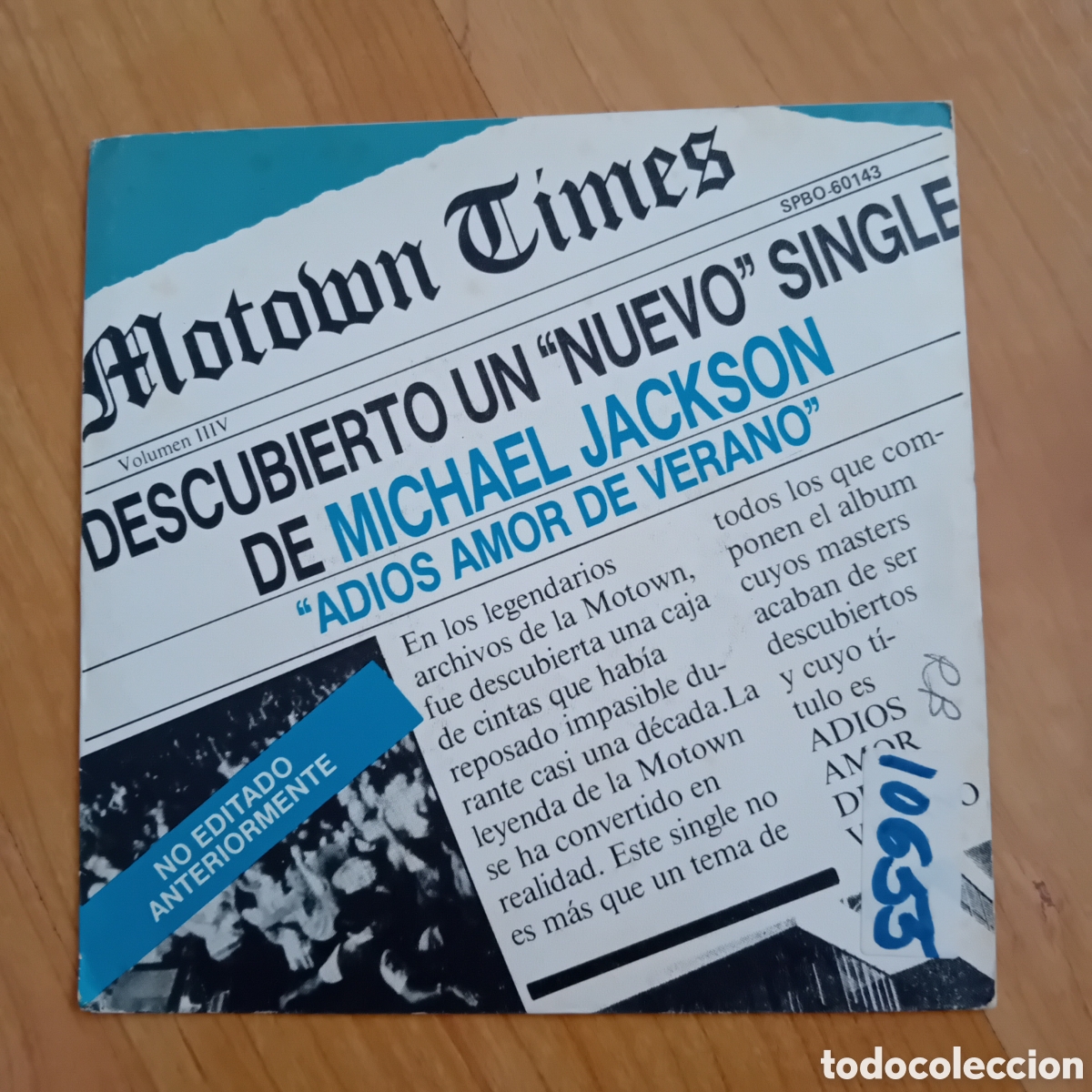 Discos de vinilo: MICHAEL JACKSON. ADIOS AMOR DE VERANO. FAREWELL MY SUMMER LOVE