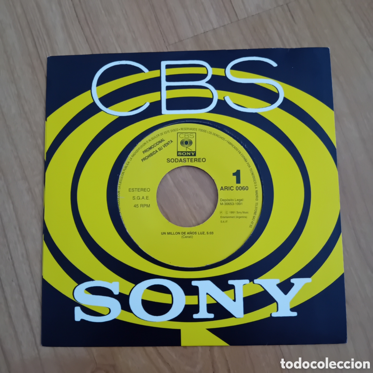 Discos de vinilo: SODASTEREO. SODA STEREO. UN MILLON DE A&Ntilde;OS LUZ