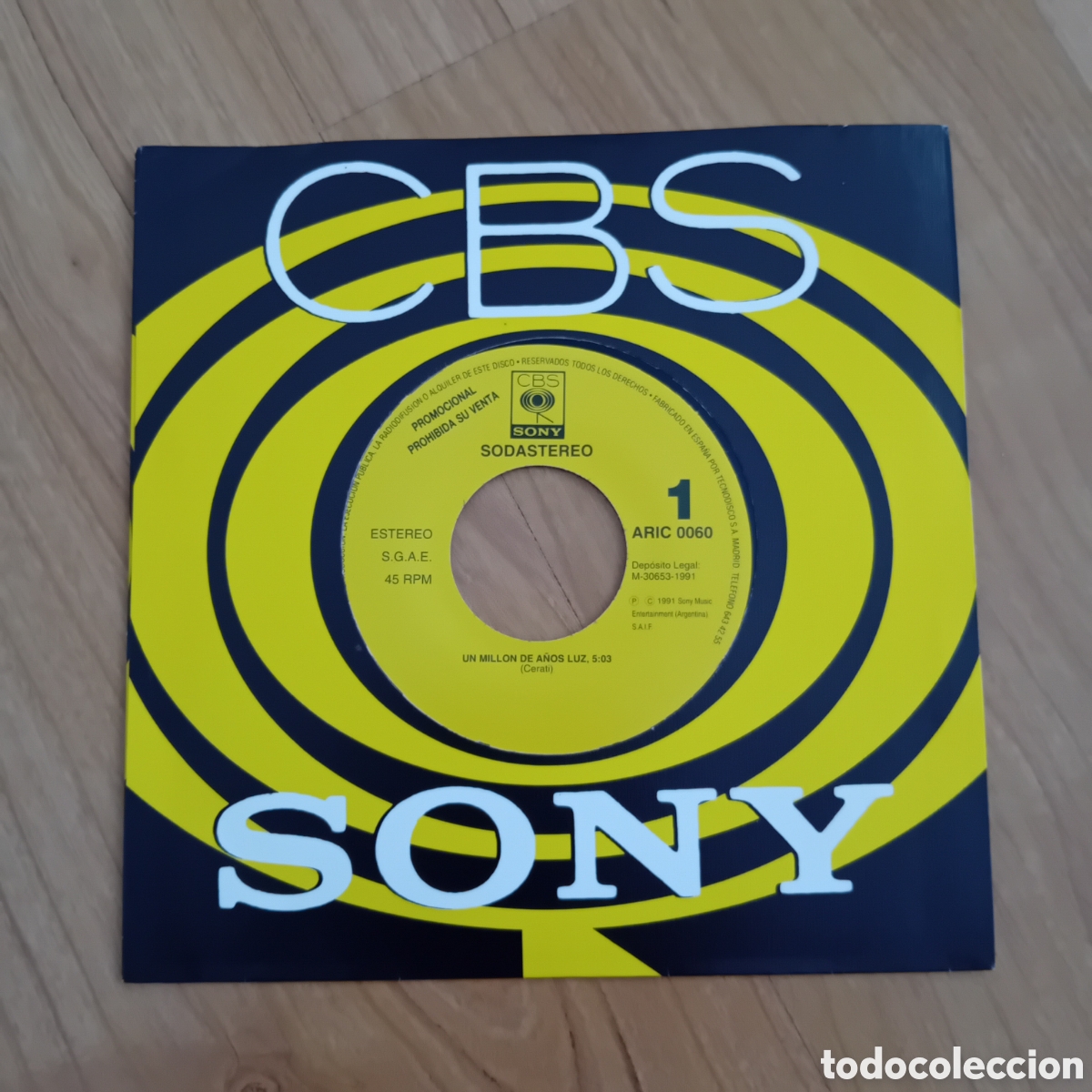 Discos de vinilo: SODASTEREO. SODA STEREO. UN MILLON DE A&Ntilde;OS LUZ