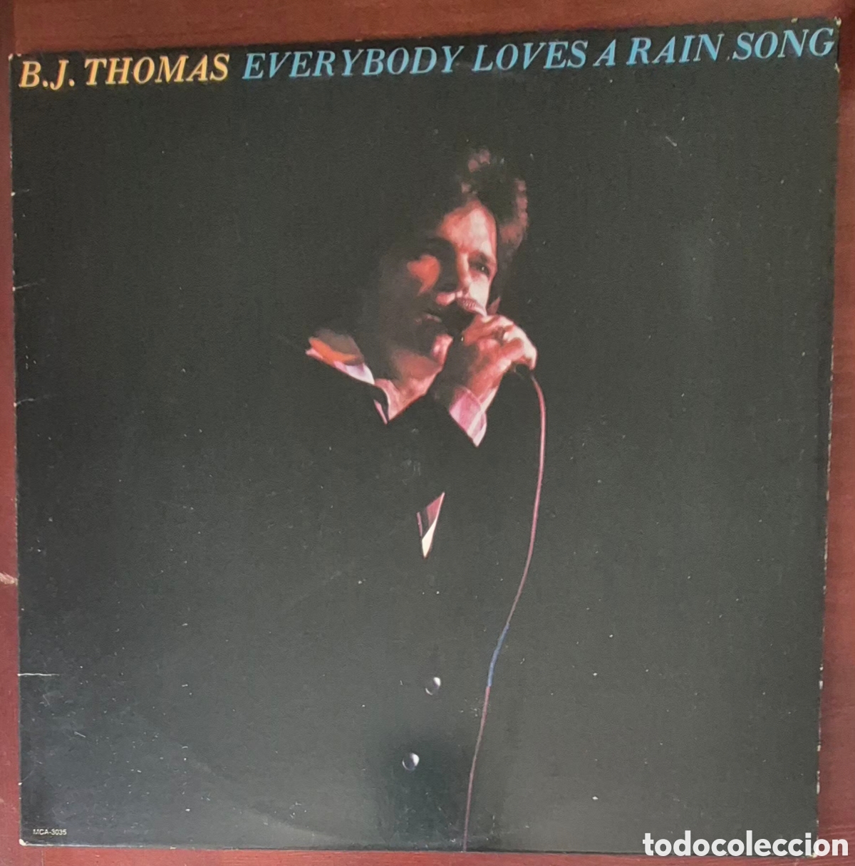 Discos de vinilo: LP - B.J. THOMAS - EVERYBODY LOVES A RAIN SONG - 1978 USA