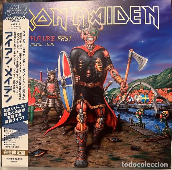 Discos de vinilo: Iron Maiden &ndash; The Future Past Nordic Tour 2 LP