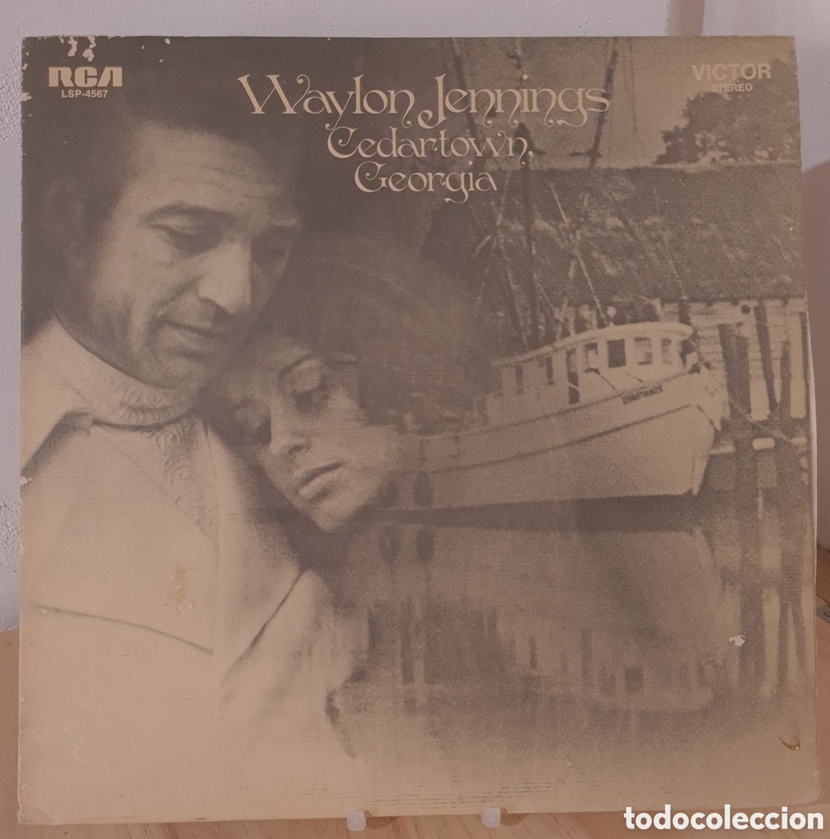 Discos de vinilo: WAYLON JENNINGS & JESSI COLTER *CEDARTOWN GEORGIA