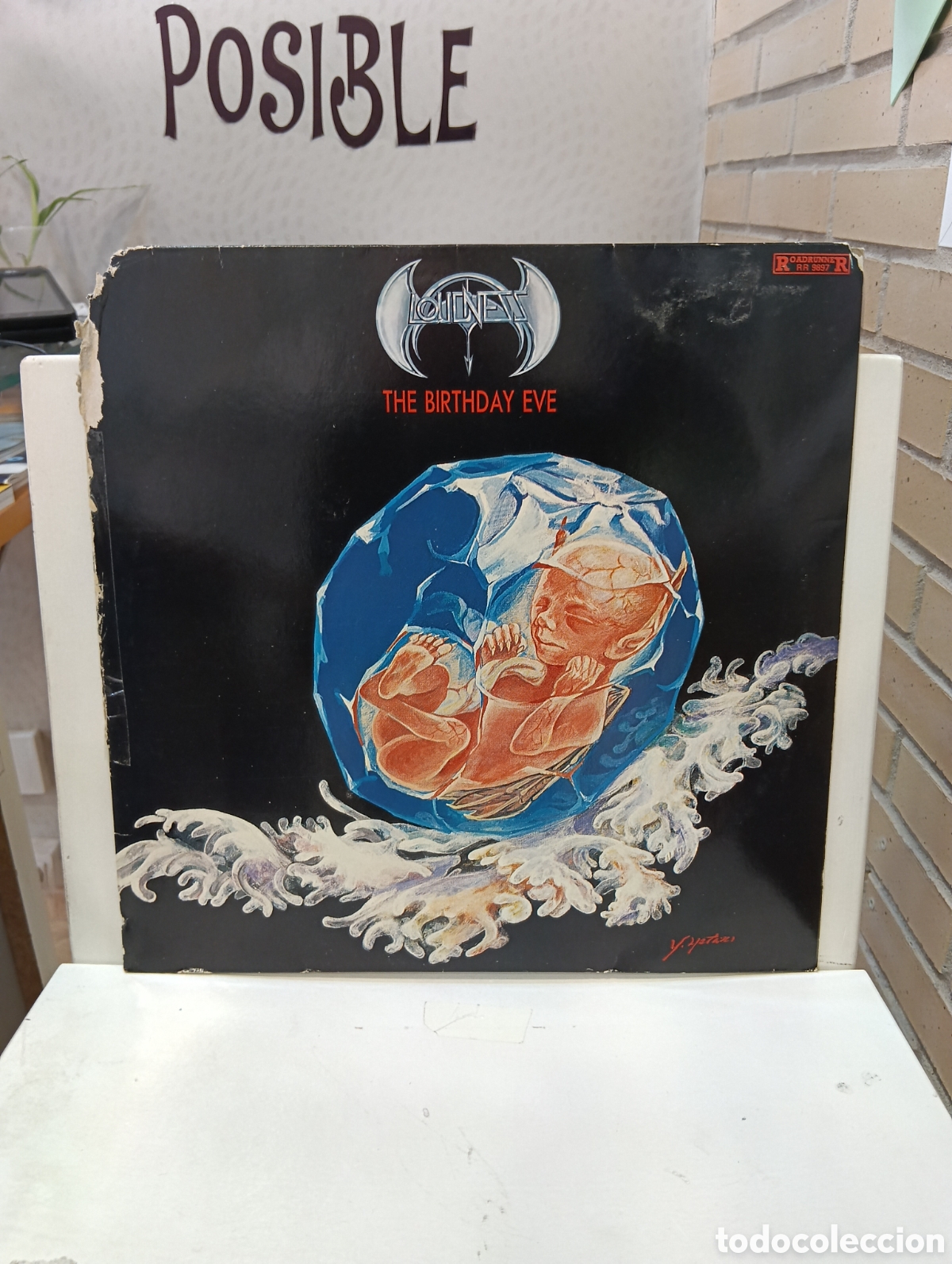 Discos de vinilo: Loudness. &rdquo; The Birthday Eve &rdquo;. Primera Edici&oacute;n Holandesa. 1981. Roadrunner.