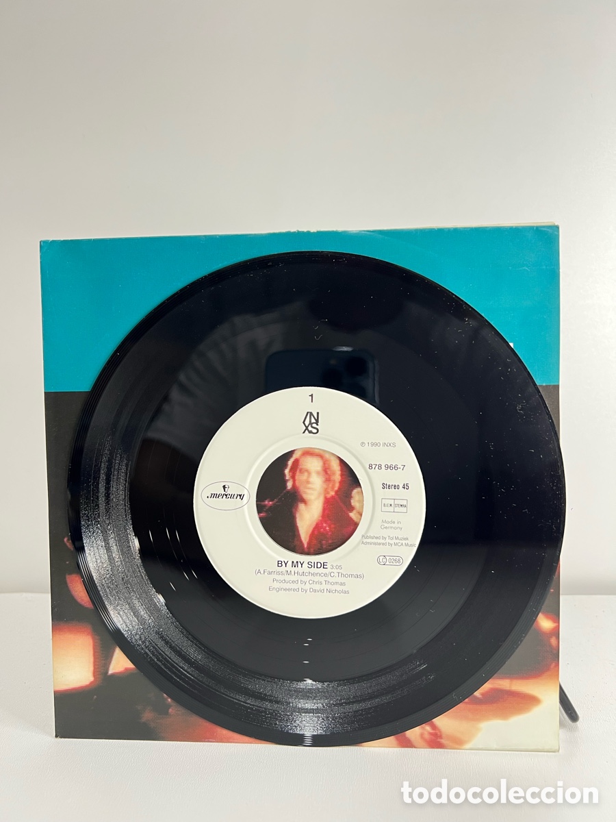 Discos de vinilo: INXS (SN) BY MY SIDE A&Ntilde;O 1991 - Foto 3