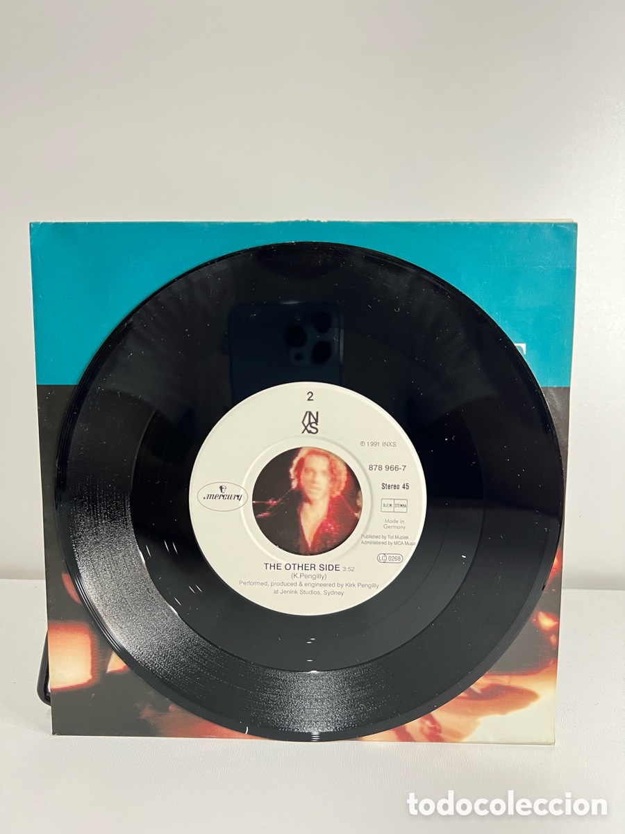 Discos de vinilo: INXS (SN) BY MY SIDE A&Ntilde;O 1991 - Foto 4