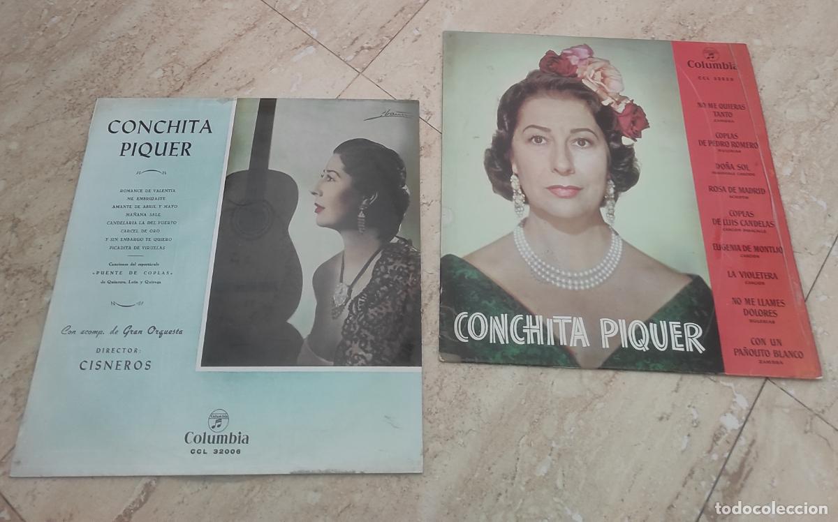 Discos de vinilo: CONCHITA PIQUER-LOTE DOS LP- ORIGINALES-1967 Y 1964- EXCELENTE ESTADO