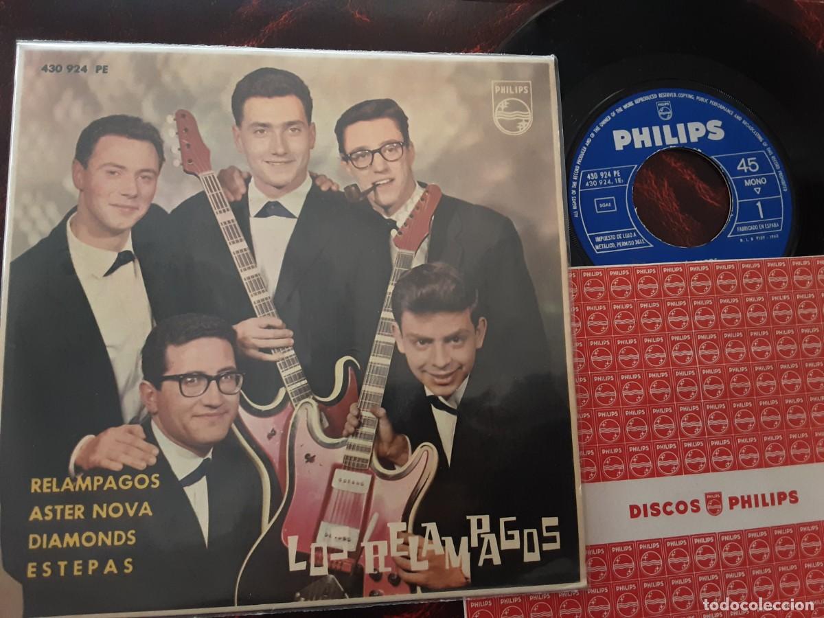 Discos de vinilo: Ep. LOS REL&Aacute;MPAGOS; rel&aacute;mpagos. Aster Nova. Diamonds. Estepas