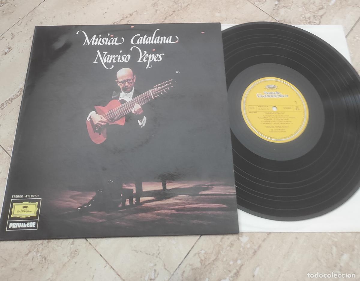 Discos de vinilo: NARCISO YEPES Musica catalana GUITARRA GUITAR LP 1985-EXCELENTE COMO NUEVO