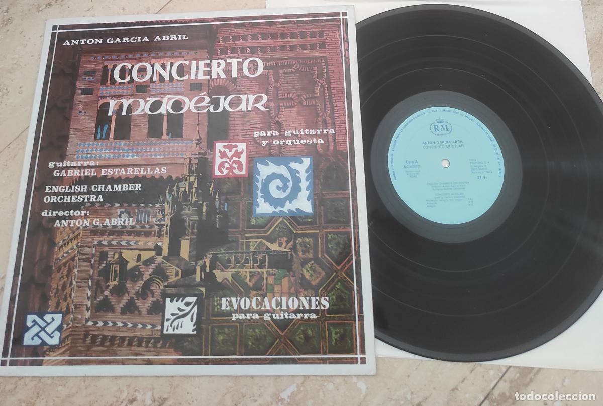Discos de vinilo: CONCIERTO MUD&Eacute;JAR - ANT&Oacute;N GARC&Iacute;A ABRIL - GABRIEL ESTARELLAS - 1987-EXCELENTE COMO NUEVO