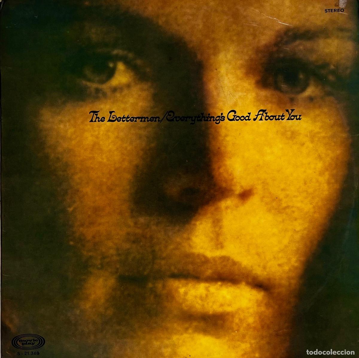 Discos de vinilo: THE LETTERMEN. EVERYTHING&acute;S GOOD ABOUT YOU. SOLO PORTADA LP ESPA&Ntilde;A ORIGINAL