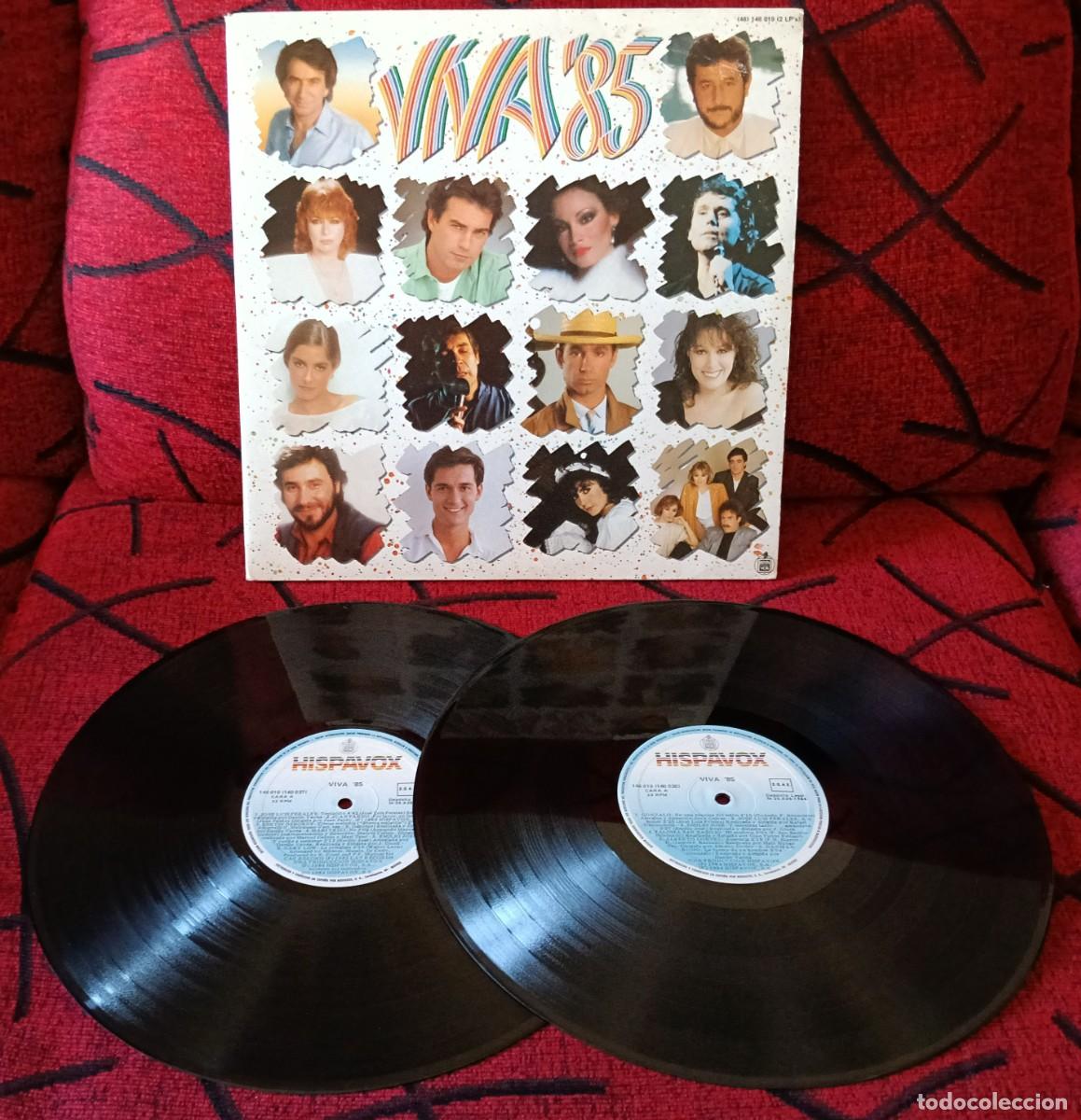 Discos de vinilo: VIVA 85 DOBLE VINILO LP 1985 JOSE LUIS PERALES Massiel DANIELA ROMO Paloma San Basilio MARI TRINI