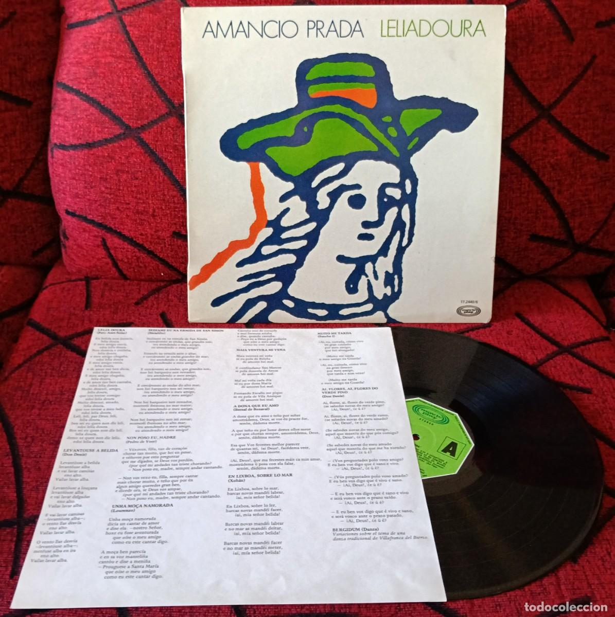 Discos de vinilo: AMANCIO PRADA ** Leliadoura ** VINILO LP 1980