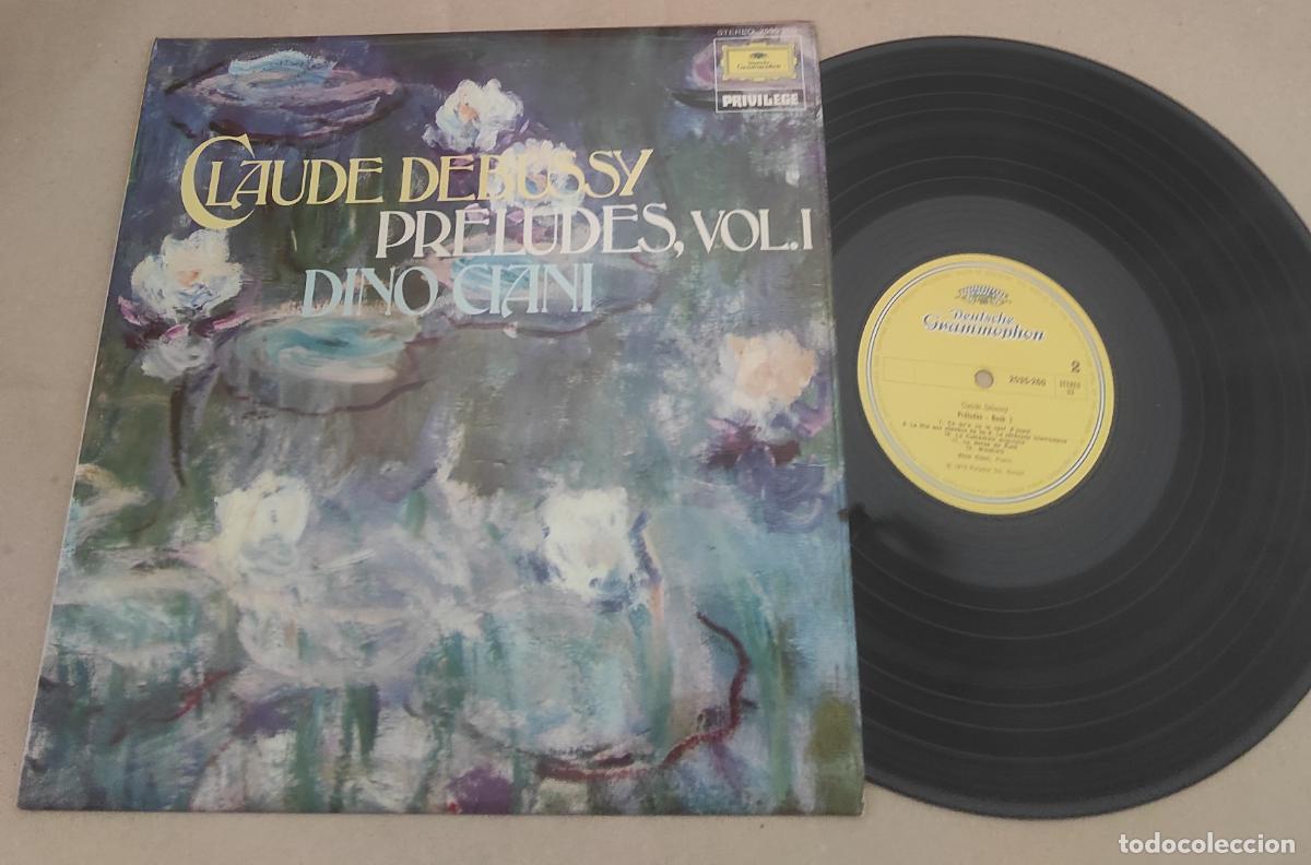 Discos de vinilo: Claude Debussy, Dino Ciani &ndash; Pr&eacute;ludes, Vol. I-LP-EXCELENTE ESTADO