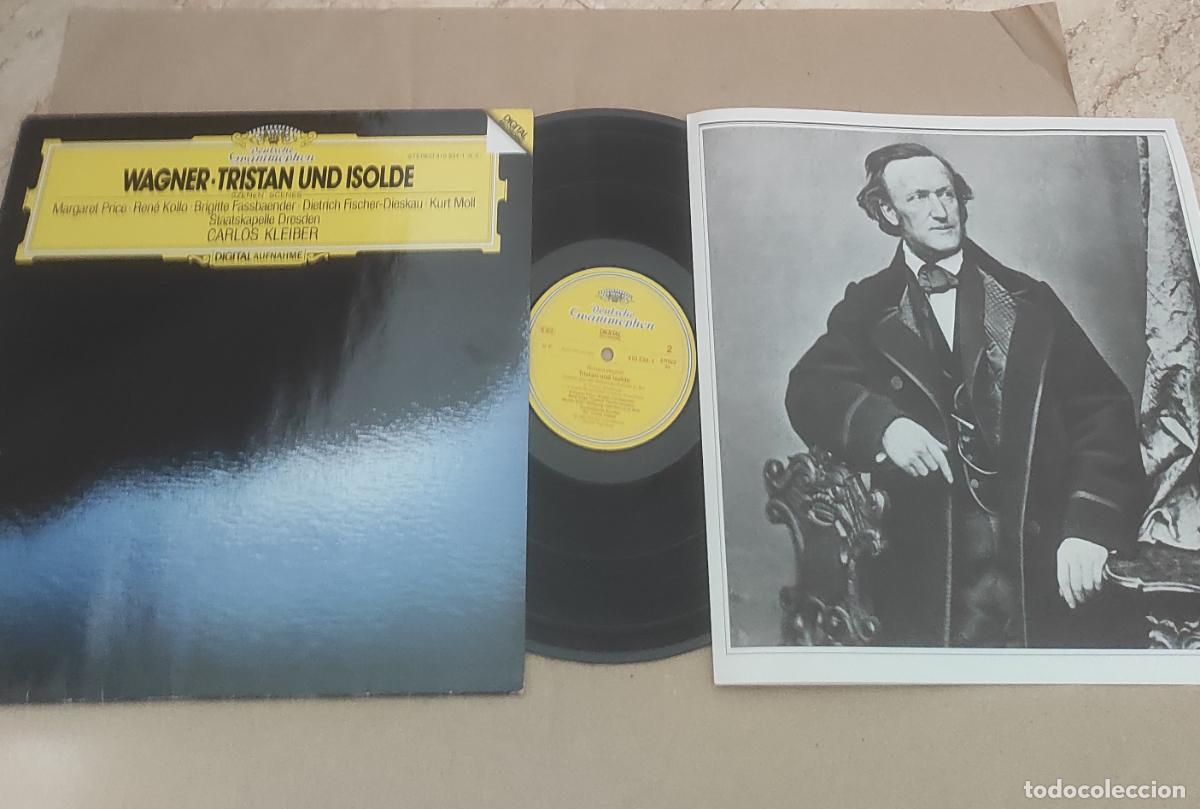 Discos de vinilo: Richard Wagner, Staatskapelle Dresden, Carlos Kleiber &ndash; Szenen Tristan Und Isolde-LP- EXCELENTE