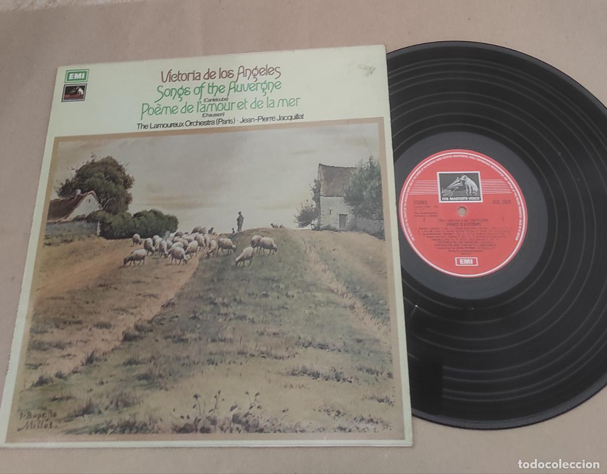 Discos de vinilo: Canteloube * / Chausson * - Victoria De Los Angeles , The Lamoureux Orchestra (Par&iacute;s) -LP-
