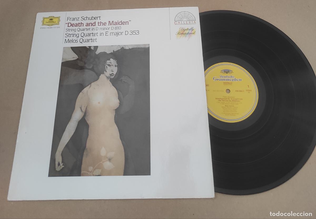 Discos de vinilo: Franz Schubert, Melos Quartet* &ndash; &rdquo;Death And The Maiden&rdquo;: String Quartet In D Minor D810 / String Qua